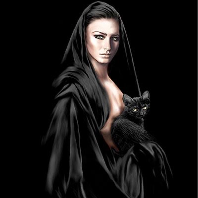 Gato Negro de las brujas